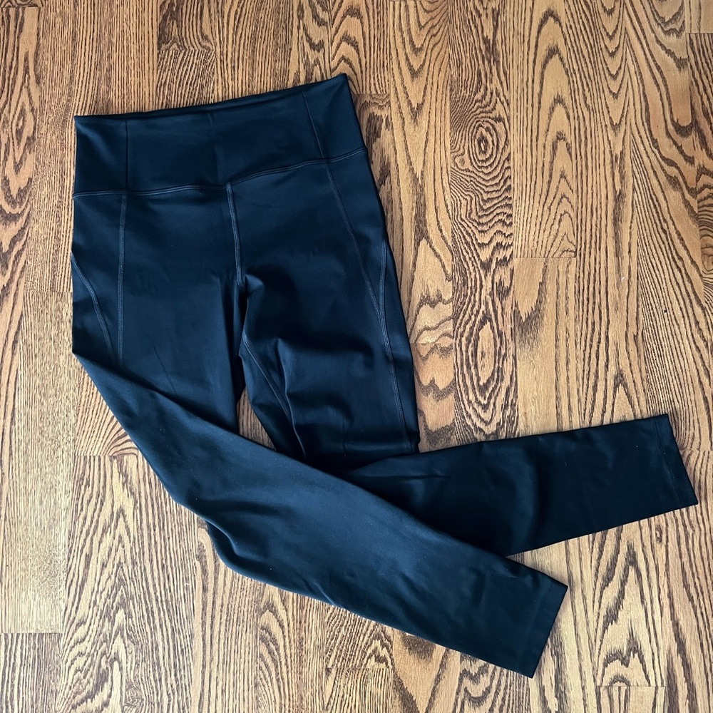 Girlfriend Collective Black High-Rise Leggings